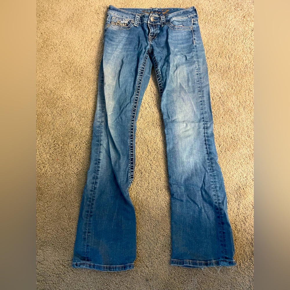 Light Wash Boot Cut Jeans